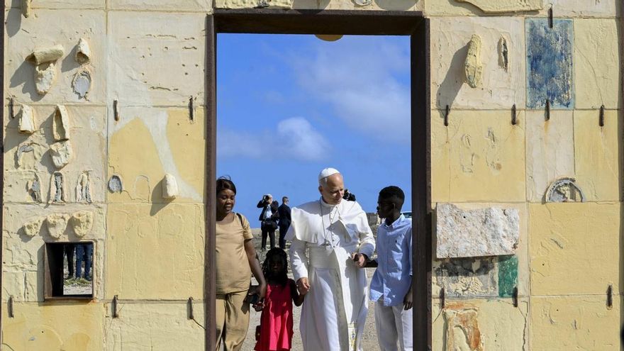 El Papa elogia el pasado migrante de EEUU en un dardo directo contra el discurso de Trump