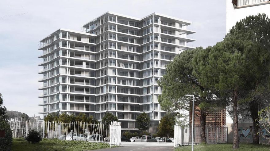 El consejero Itxaso lanza 200 viviendas en Donostia en la misma parcela donde Pradales e Insausti anunciaron 400