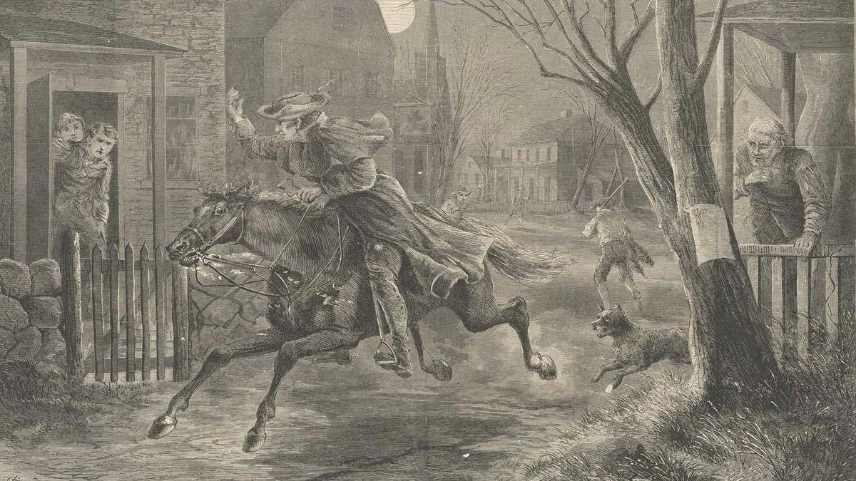 La historia solamente recuerda a Revere