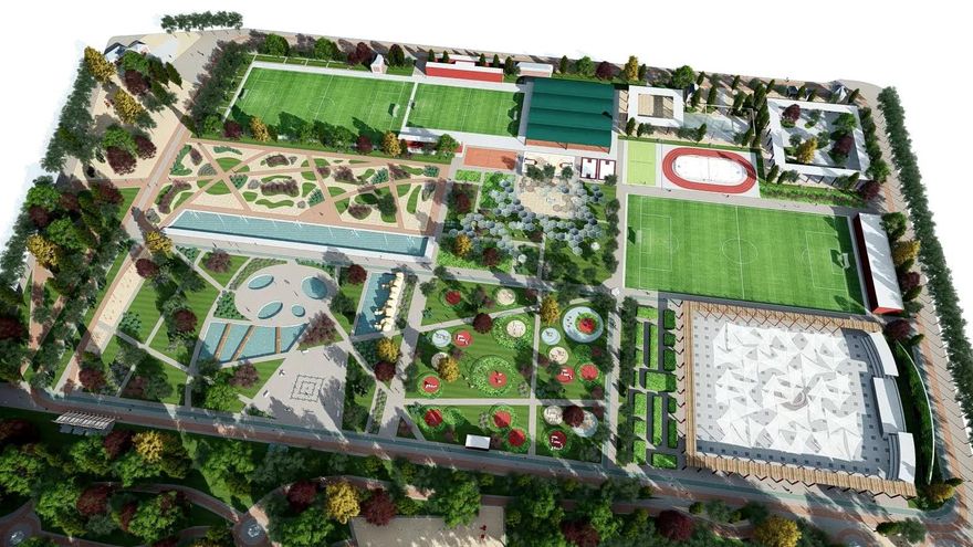 Luz verde a las obras sobre el gran parque del Canal que sustituirá al campo de golf