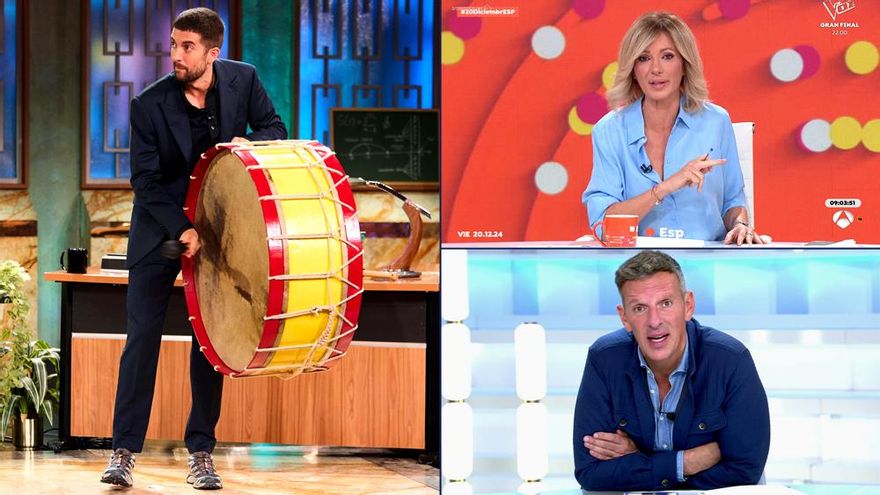 Así cierra 2024 la línea del liderazgo diario de audiencias, con una gran 'Revuelta' y la mañana abierta