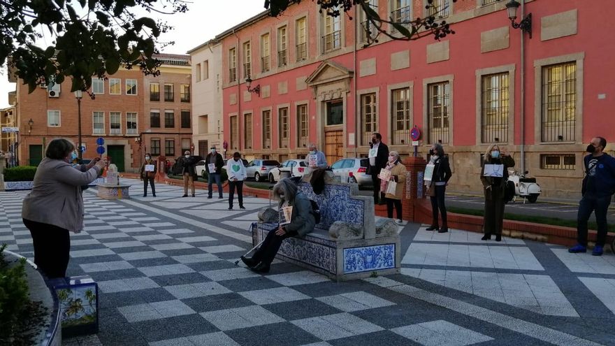 Concentración en Talavera de la Reina