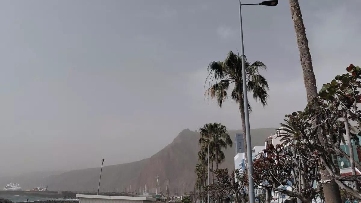 Aviso amarillo por calima en La Palma