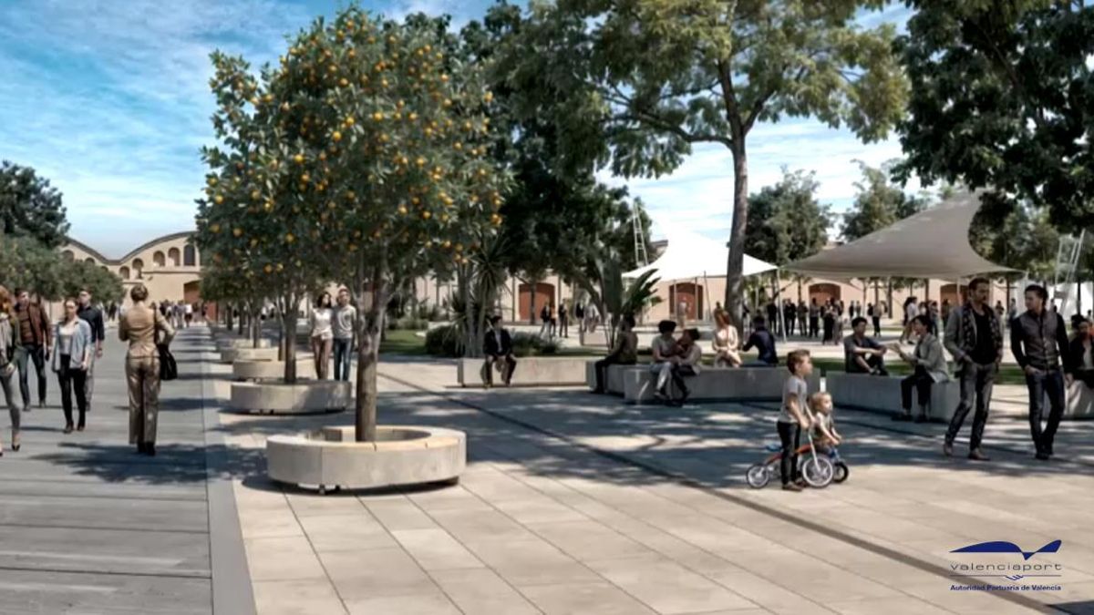 Así será la nueva conexión entre Gandia y su puerto: plazas, zonas verdes y un paseo renovado