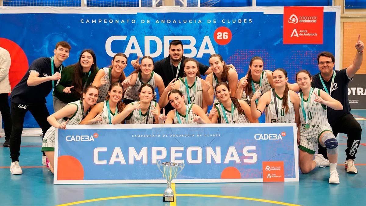 El Córdoba CB hace historia como campeón de Andalucía