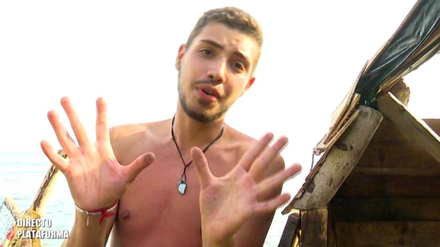 Jonathan Piqueras en 'Supervivientes'