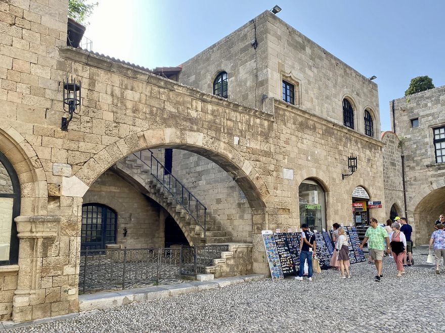 La Castellanía. Antiguo hospicio de los caballeros españoles en Rodas.