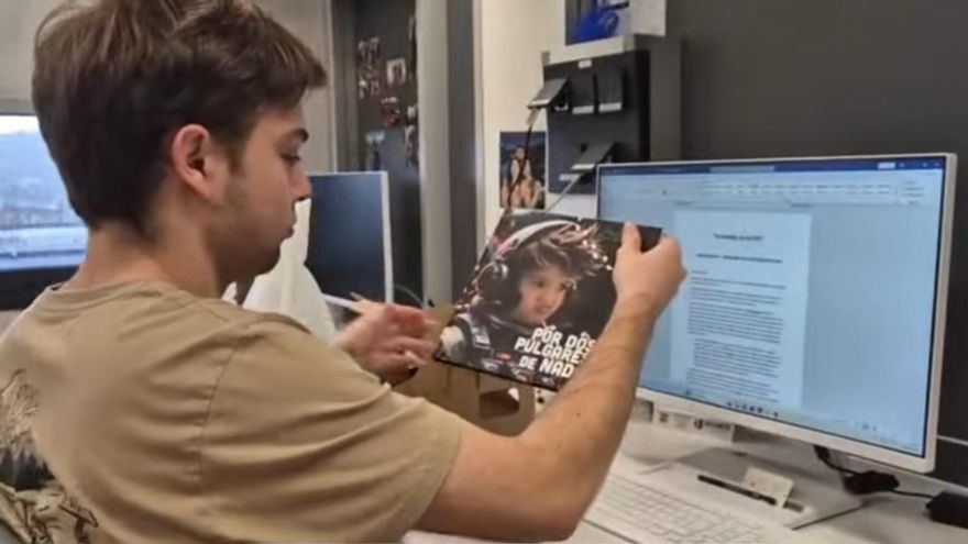 Un joven biólogo asturiano aspira a una beca del CSIC para investiga la enfermedad rara del pequeño Darío