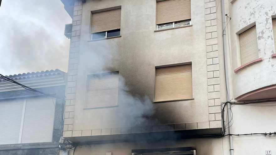 Detenido un hombre tras incendiar la casa en la que vivían sus padres en Tarazona de la Mancha