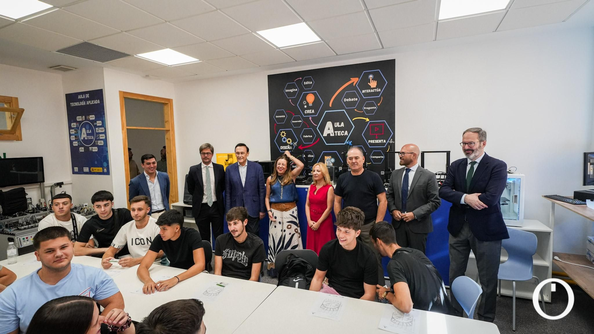 María del Carmen Castillo y José Carlos Gómez Villamandos inauguran el curso 2025/26 en el IES Zoco de Córdoba