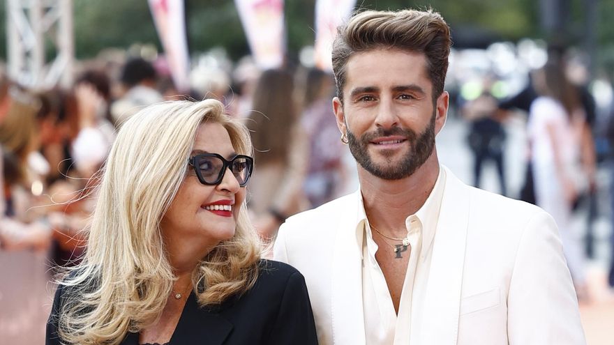 Inmaculada Casal y Pelayo Díaz en la presentación de 'Bailando con las estrellas' en el FesTVal 2025