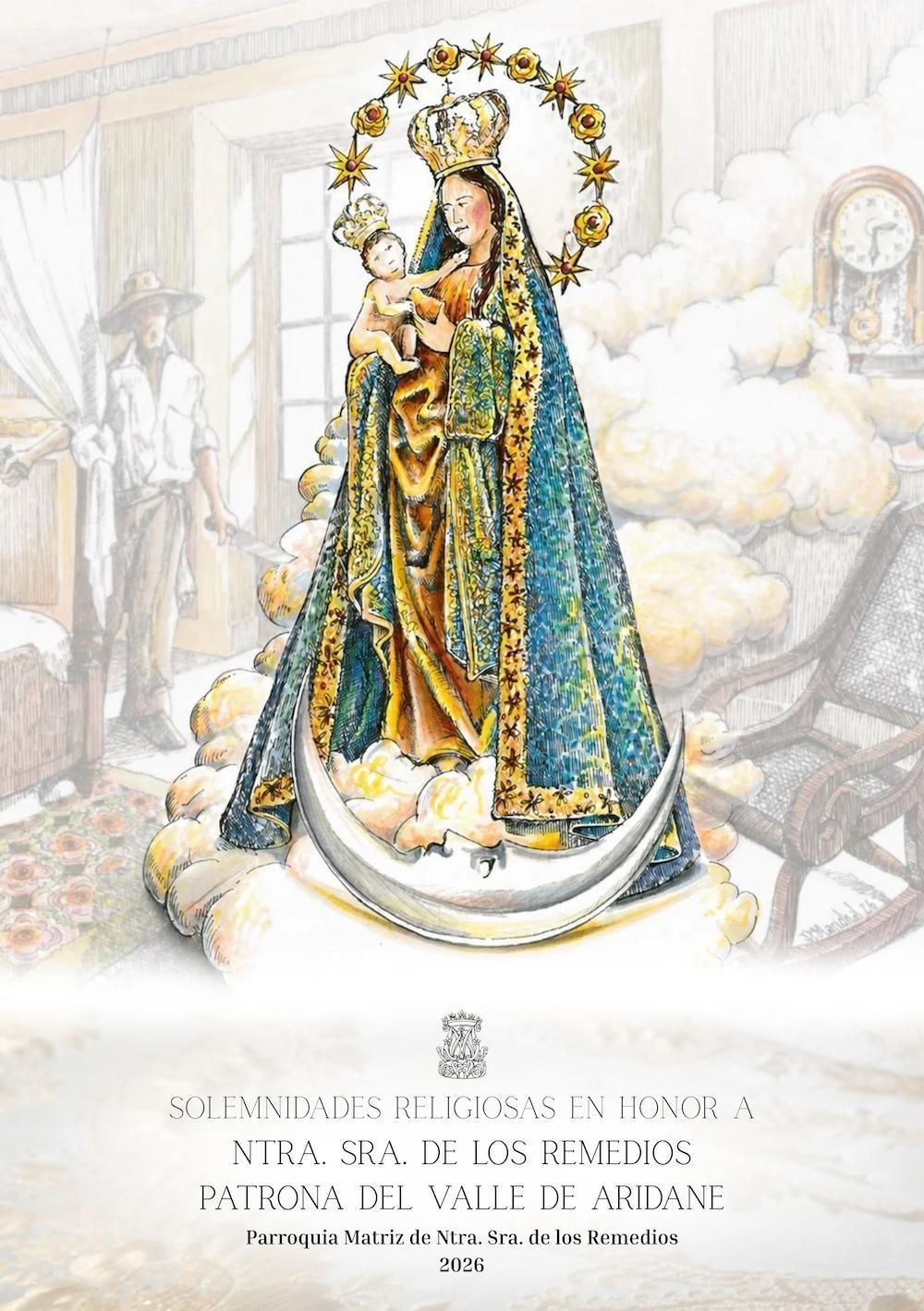 Programa religioso de las fiestas de la Patrona del Valle.