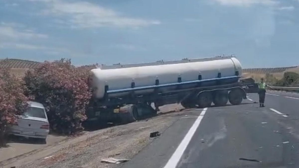 Accidente de Tráfico en la A-45 en sentido Córdoba.