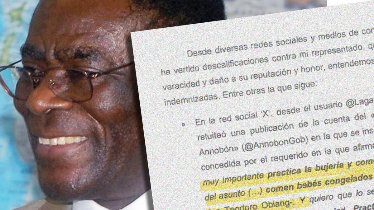 Obiang y el opositor que lo acusó de comer "bebés congelados" no alcanzan un acuerdo de conciliación