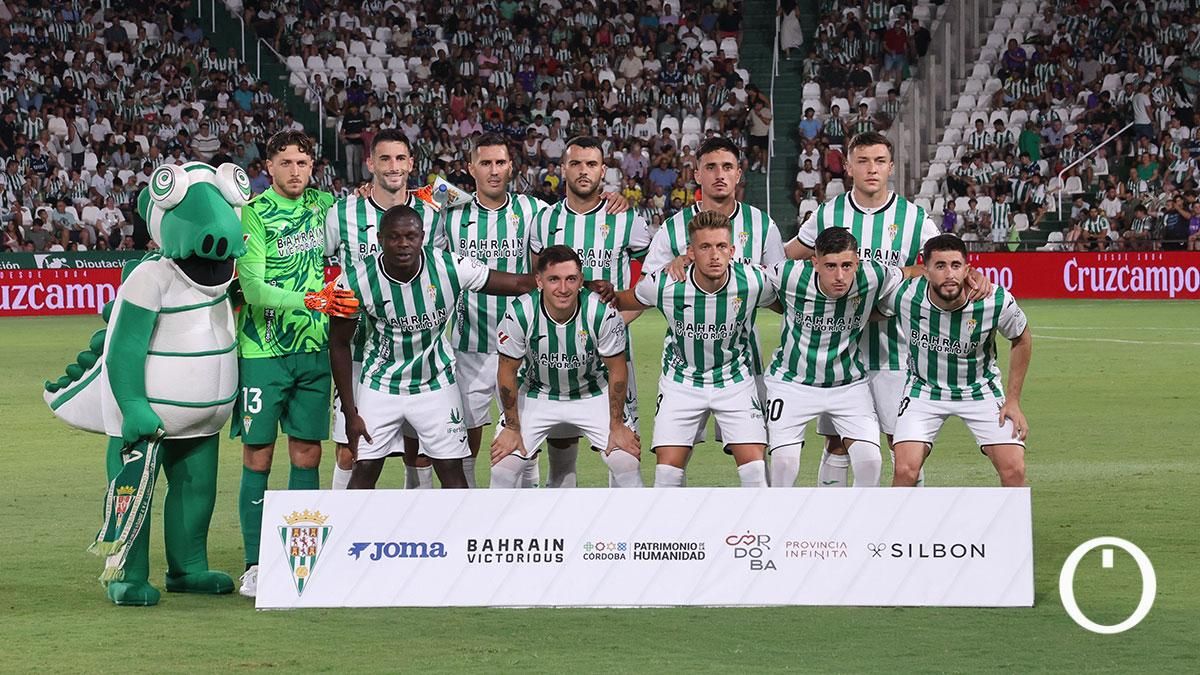 Once inicial del Córdoba CF ante la UD Las Palmas