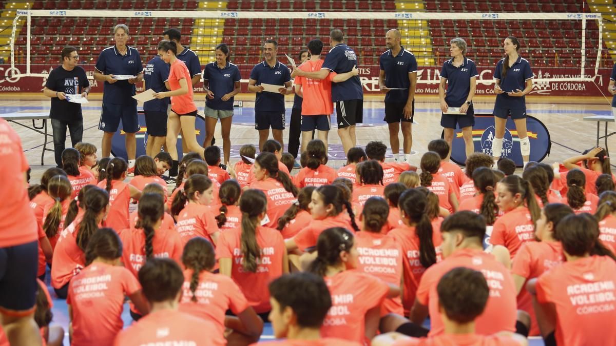 Clausura del XI Campus De Voleibol Ciudad De Córdoba - Rafa Pascual