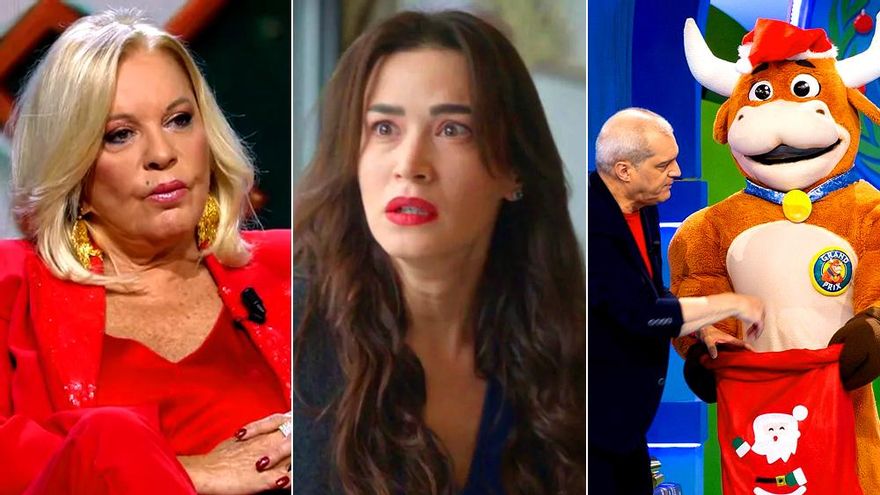 El tercer especial de Bárbara Rey (13.3%) lidera ante 'Renacer' (11.2%) y el estreno del 'Grand Prix de la Navidad' (8.7%)