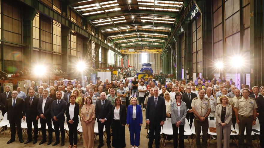 Indra formaliza la compra del Tallerón de Duro Felguera y el Principado ensalza que su venta consolida el empleo en Asturias