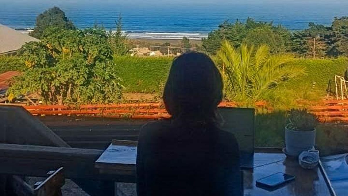 En las cabañas Viento Sur de Pichilemu, regentadas por Alejandra y su hija Consuelo