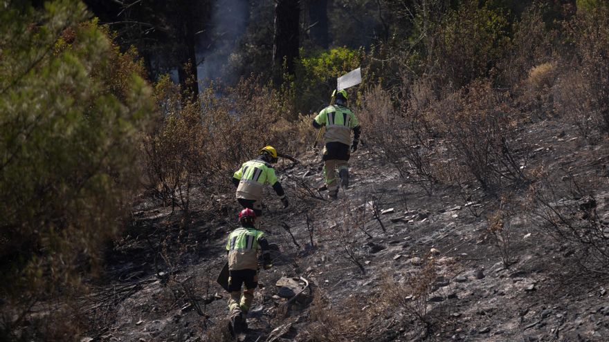 El incendio de Niebla logra ser controlado tras dos semanas de lucha contra el fuego