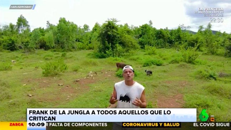 Frank Cuesta arremete contra 'Aruser@s' por la "ridiculización constante" y el programa responde