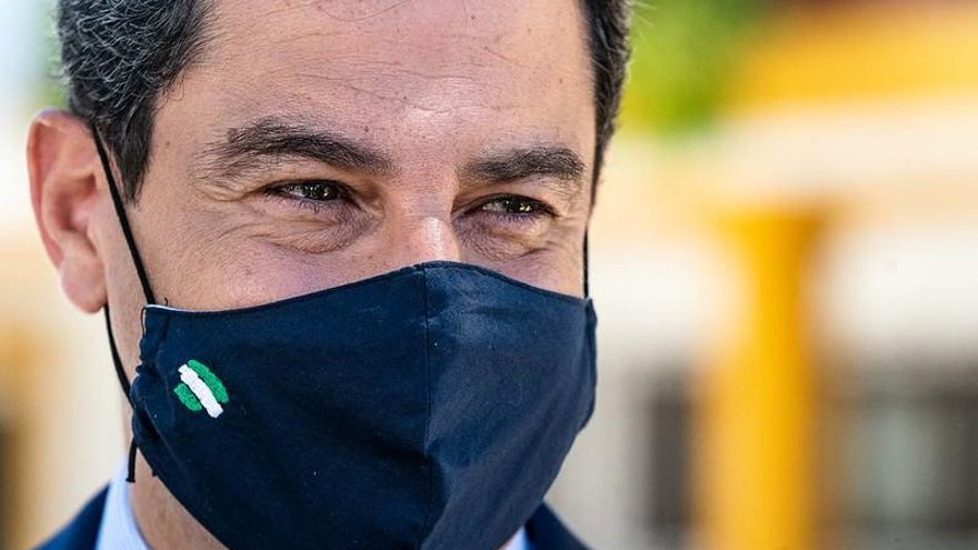 El presidente andaluz, Juan Manuel Moreno Bonilla.