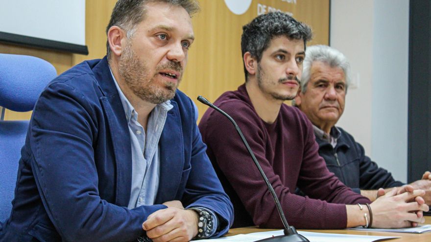 Luis Gutiérrez, presidente de la comunidad de usuarios del canal de Orellana, Badajoz