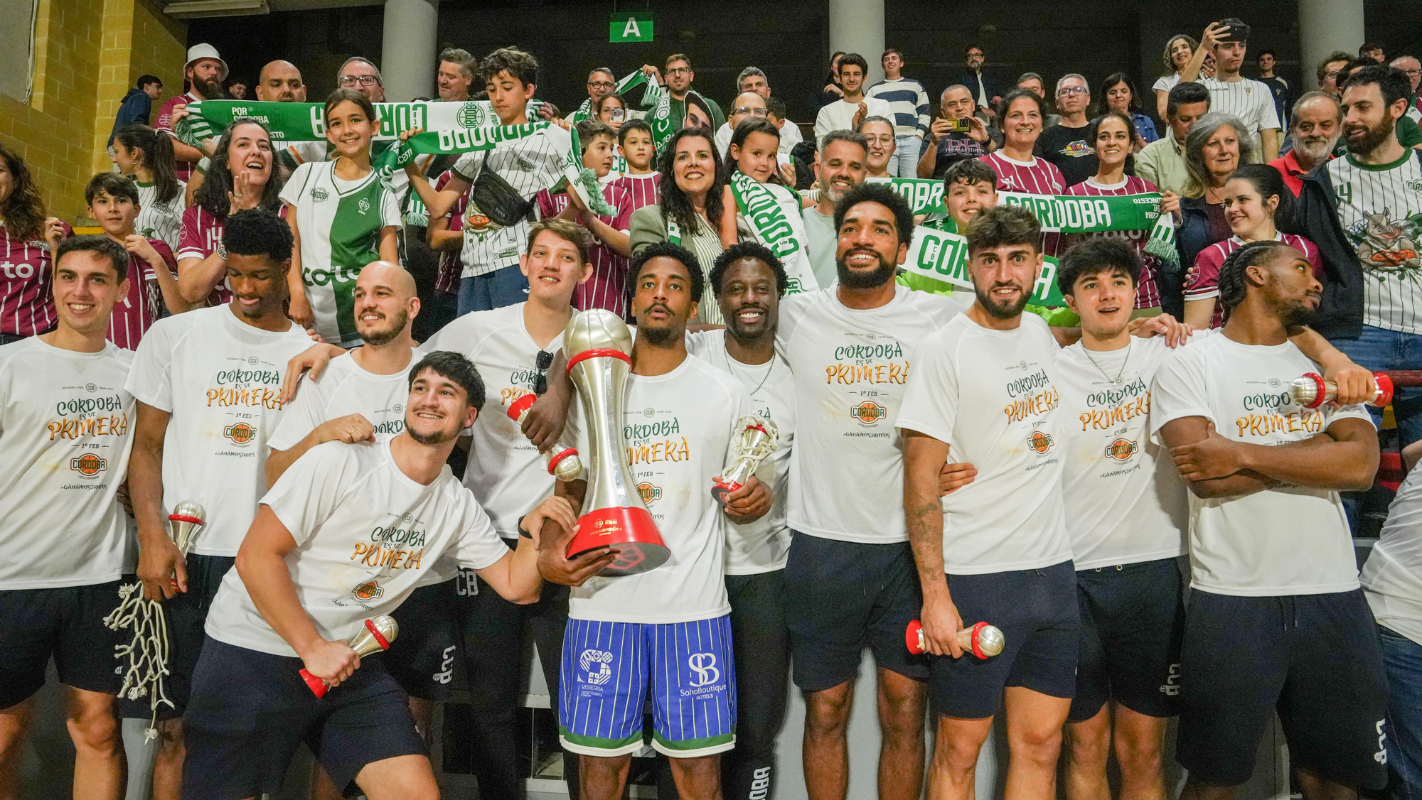 El Coto Córdoba celebra el ascenso a 1ª FEB
