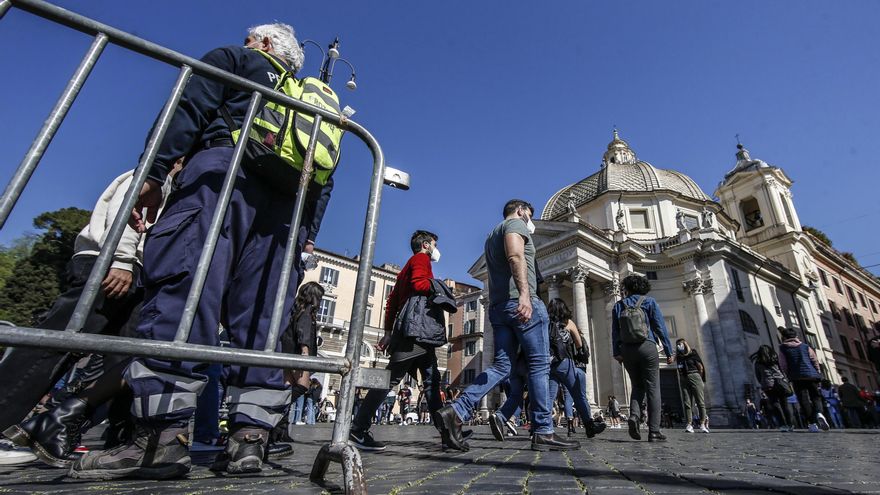 Italia experimenta un leve crecimiento "controlado" de casos de coronavirus EFE/EPA/FABIO FRUSTACI/Archivo