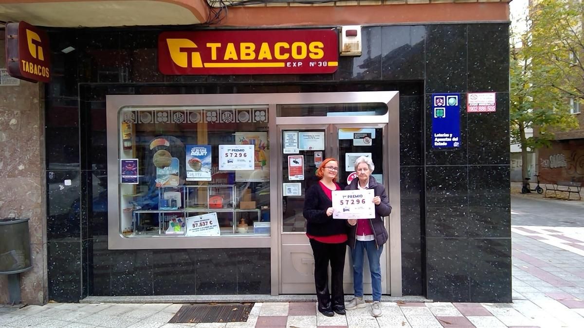 Estanco del barrio de San Mamés donde se vendió el primer premio de la Lotería Nacional.