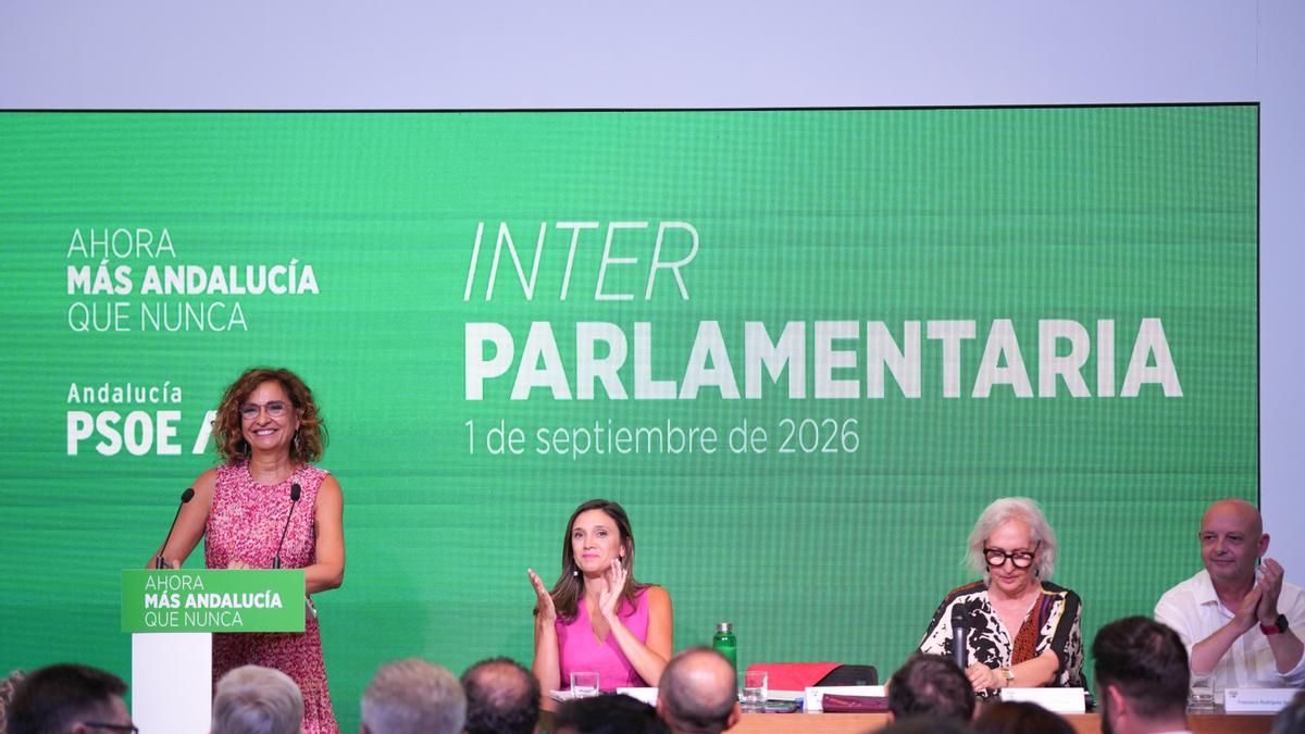 Montero reivindica al PSOE andaluz como un partido "de orden": "Es una palabra que regalamos a la derecha y hay que recuperar"