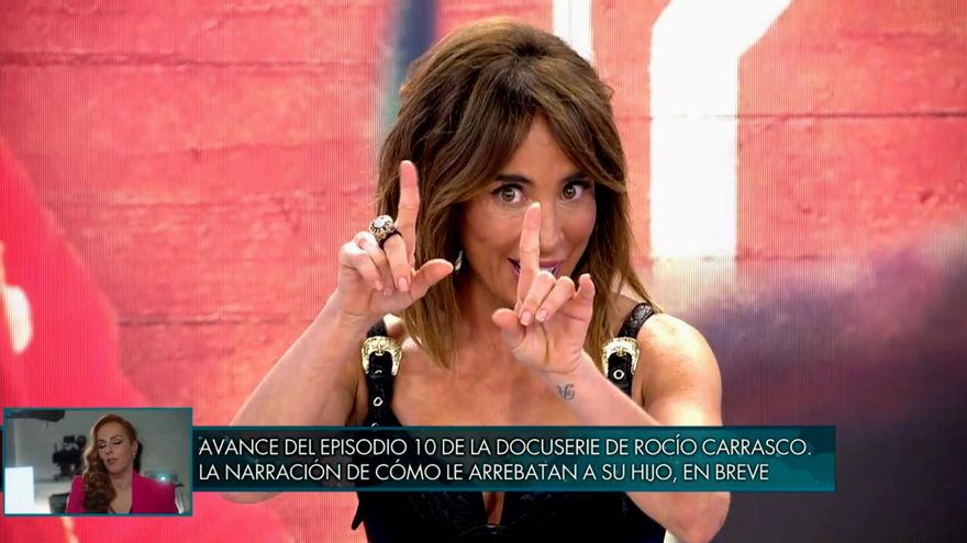 María Patiño vivió un momento surrealista en 'Sábado Deluxe' cuando creyó que el plató estaba ardiendo