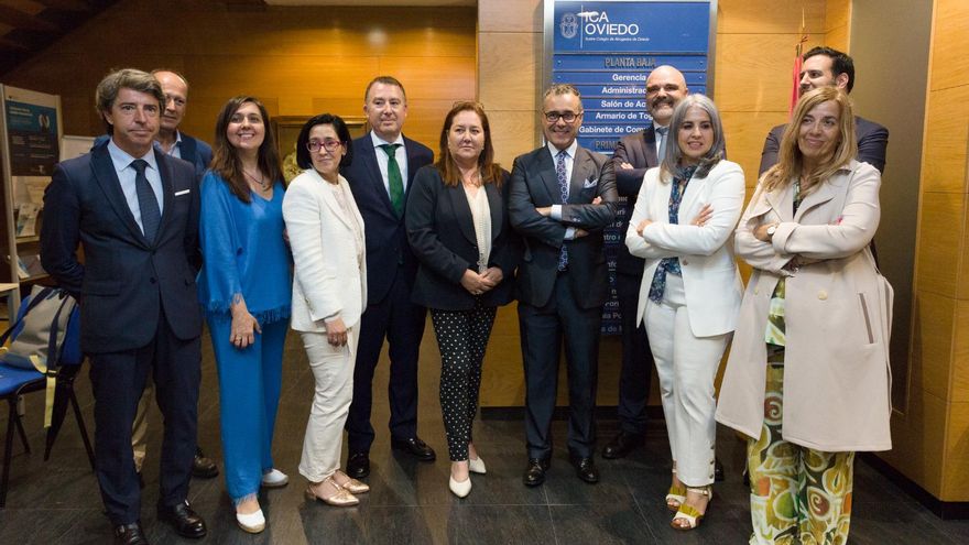 Antonio González-Busto, nuevo decano del Colegio de Abogados de Oviedo