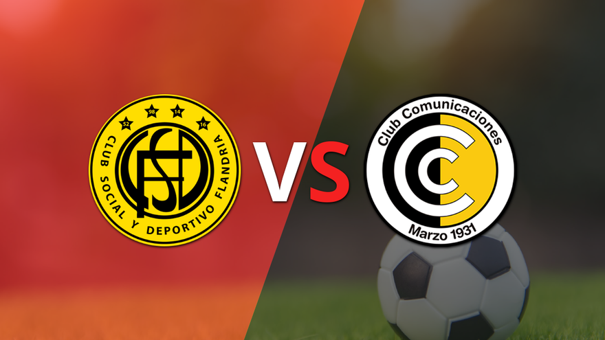 EN VIVO: Comunicaciones avanza en el marcador y le gana a Flandria 1 a 0