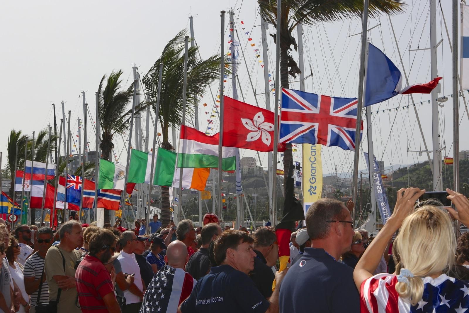 Inauguración de la regata ARC en Las Palmas de Gran Canaria. (Alejandro Ramos).