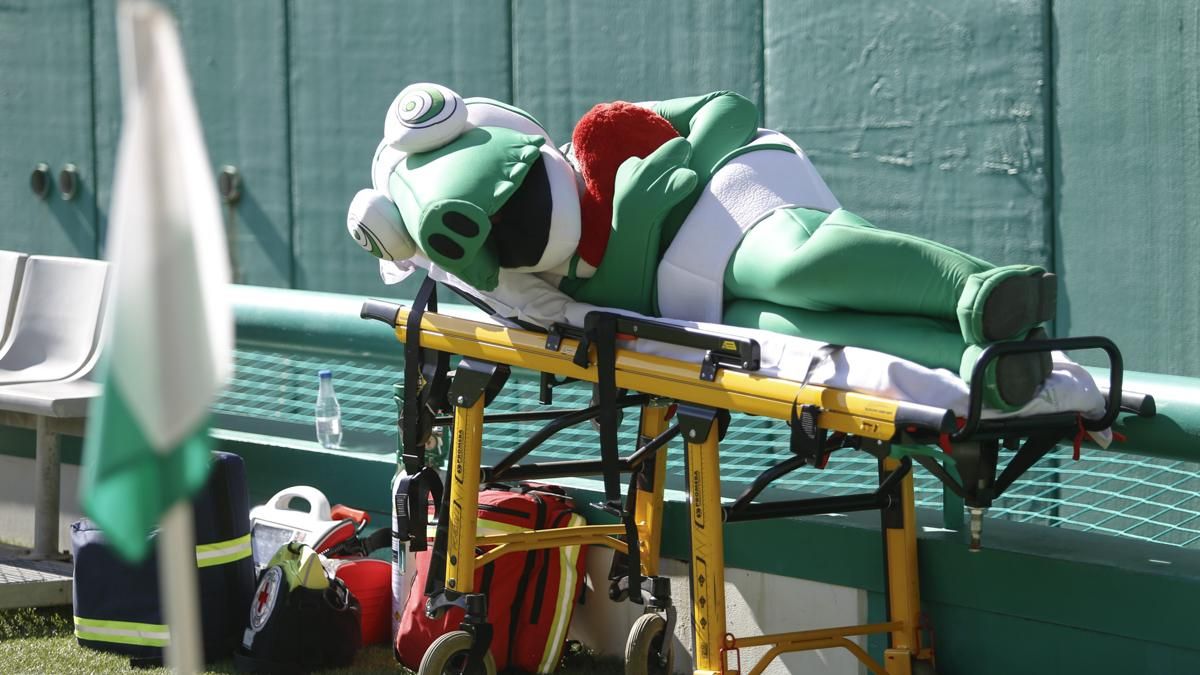 Grada Blanquiverde del Córdoba CF - CD Leganés