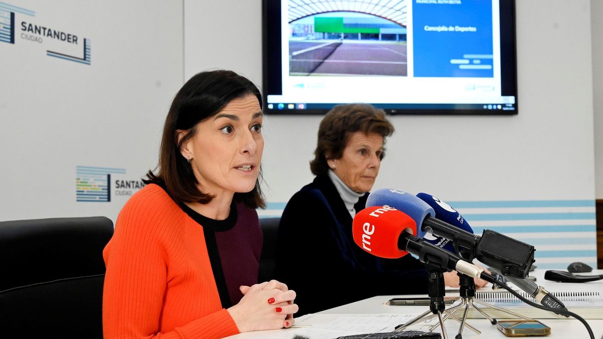 El Ayuntamiento renovará las cuatro pistas de tenis cubiertas del Complejo Ruth Beitia por casi 750.000 euros