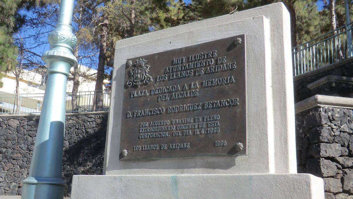 30 años del memorial a Francisco Rodríguez Betancor, víctima de la dictadura franquista