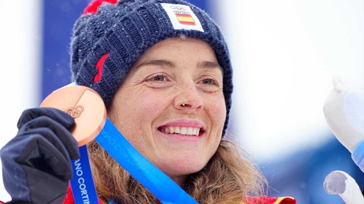 La granadina Ana Alonso, primera andaluza que gana una medalla en unos Juegos Olímpicos de Invierno