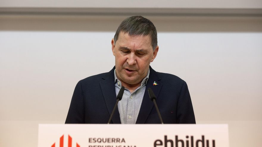 Archivo - El coordinador general de EH Bildu, Arnaldo Otegi