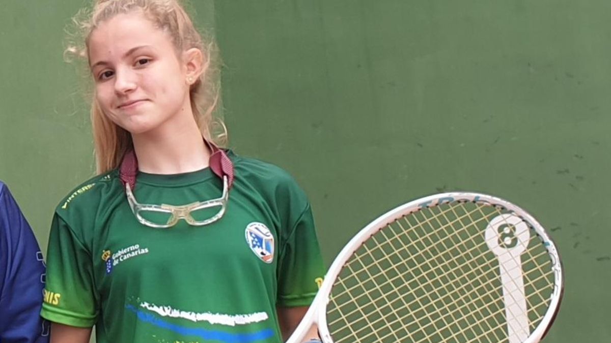 Alba Pinto, jugadora del Círculo y de la selección canaria.
