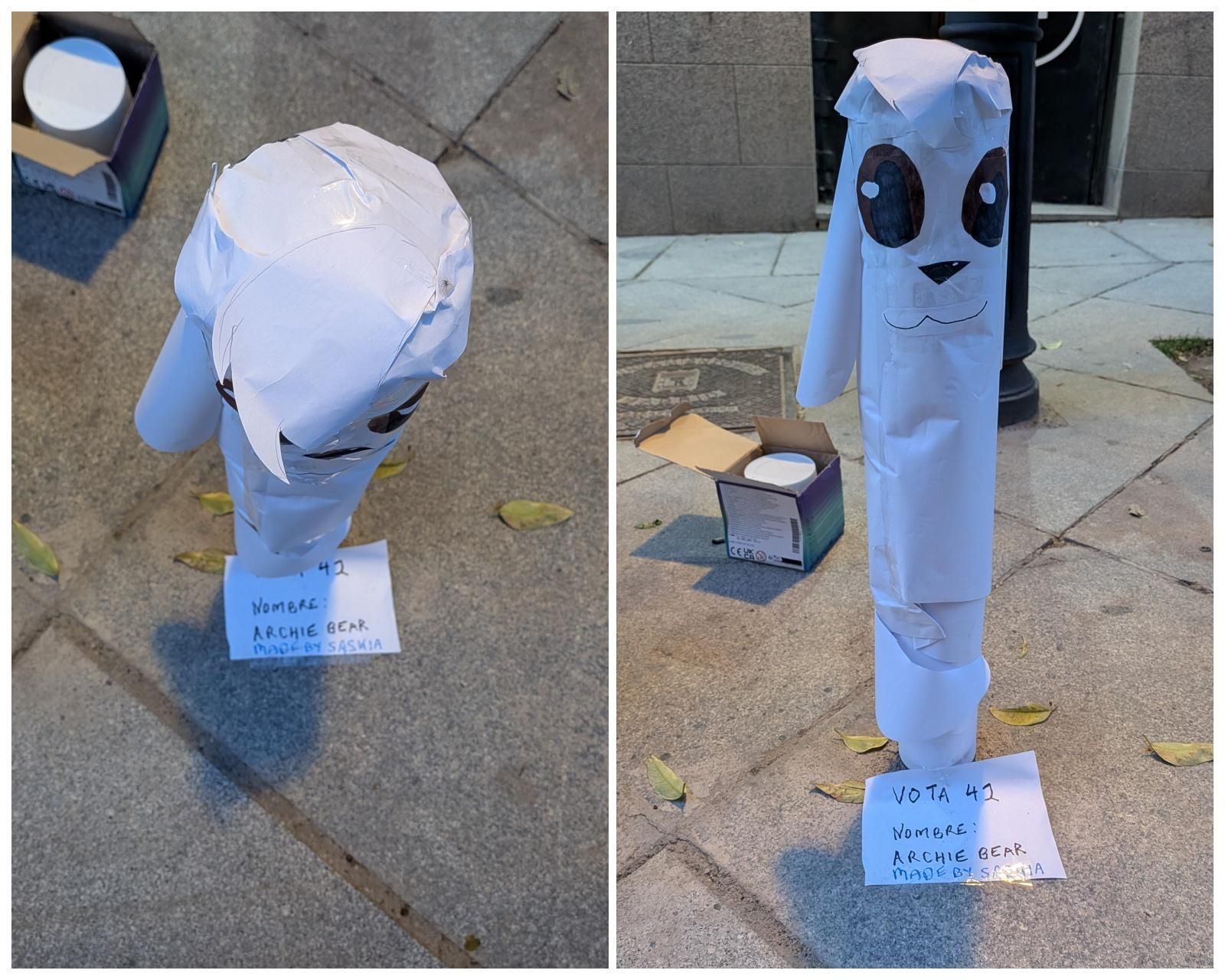 42 - Bolardo archie bear