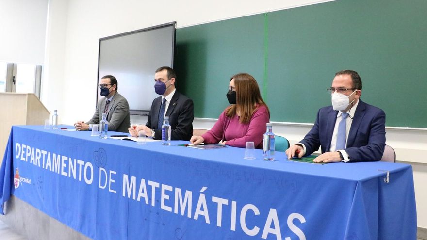 Inauguración del Aula Emmy Noether de la Universidad de León.