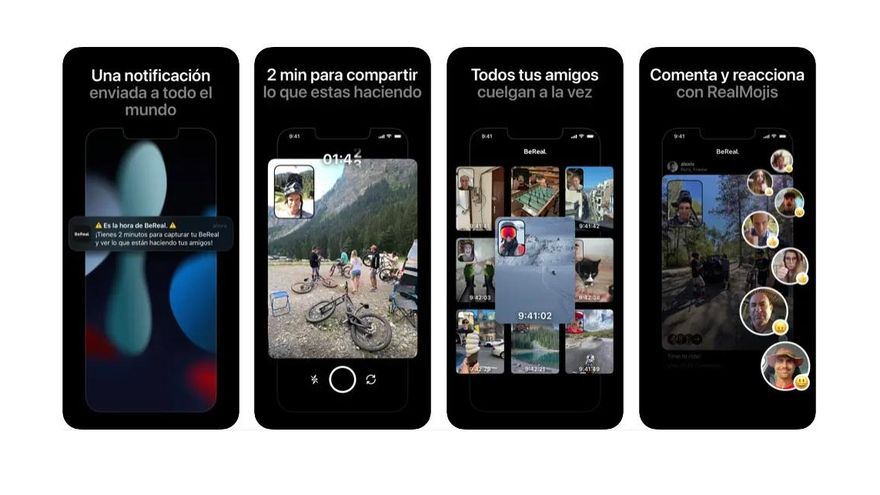 BeReal, la red social de moda entre los jóvenes contra "la tiranía del postureo"