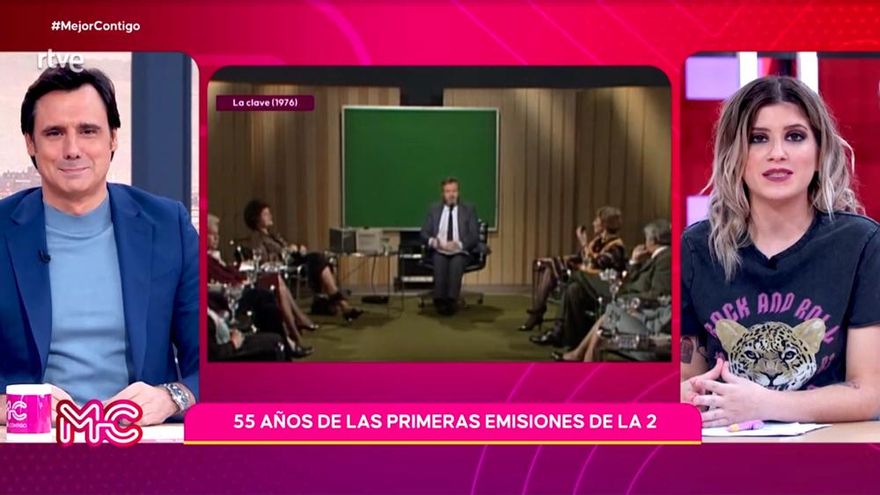 'Mejor contigo' celebra los 55 años de La 2 con un repaso a sus grandes programas