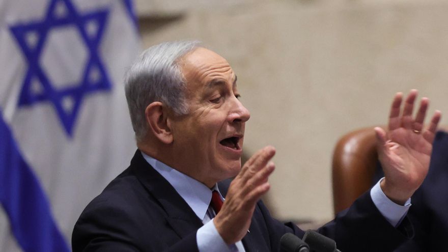 El primer ministro israelí, Benjamín Netanyahu, en una fotografía de archivo. EFE/Abir Sultan