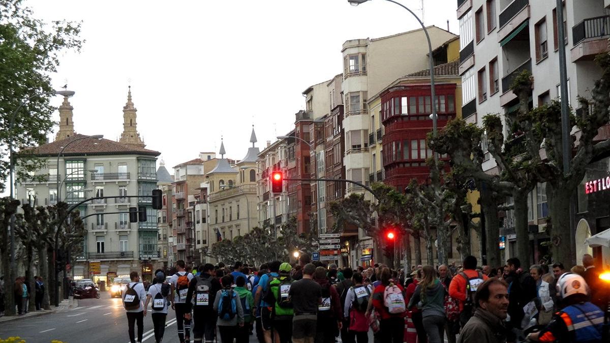 Marchosos de la Valvanerada en La Rioja
