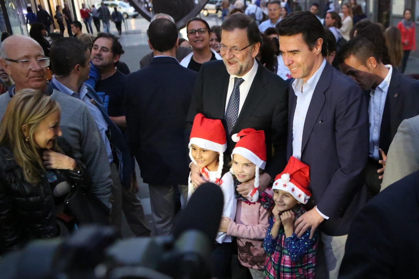 Mariano Rajoy en Triana (ALEJANDRO RAMOS)