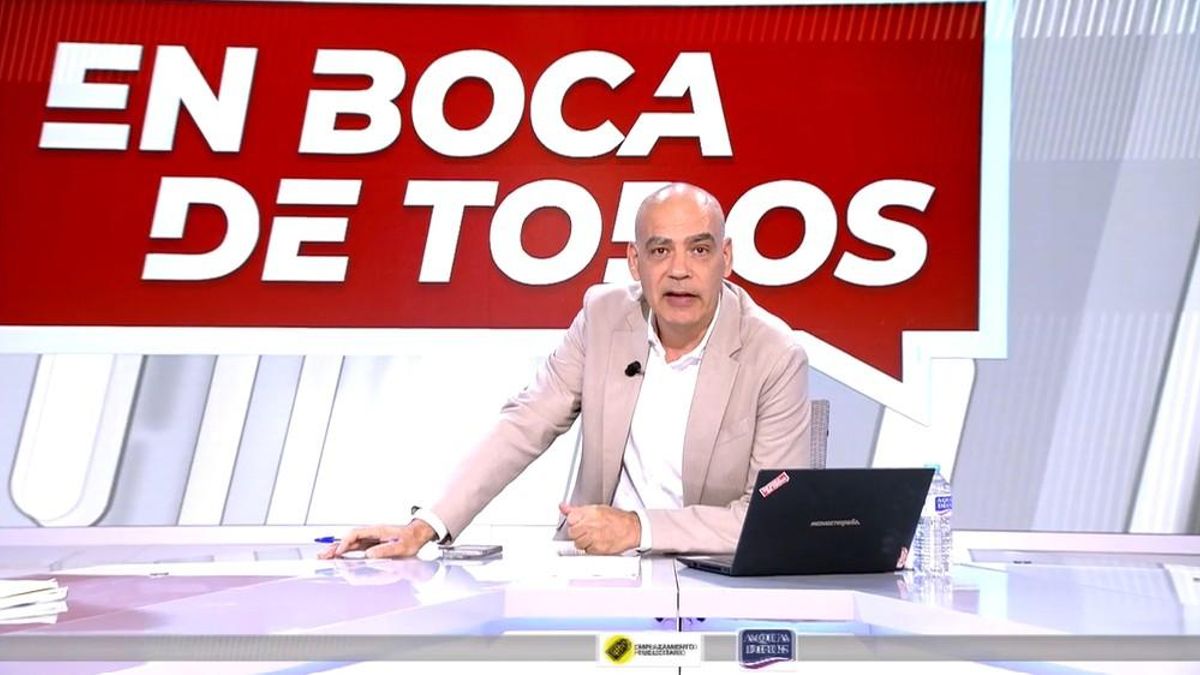 Nacho Abad bromea con el recorte de 'En boca de todos': "Espero que gane el Atleti que me ha quitado el programa"