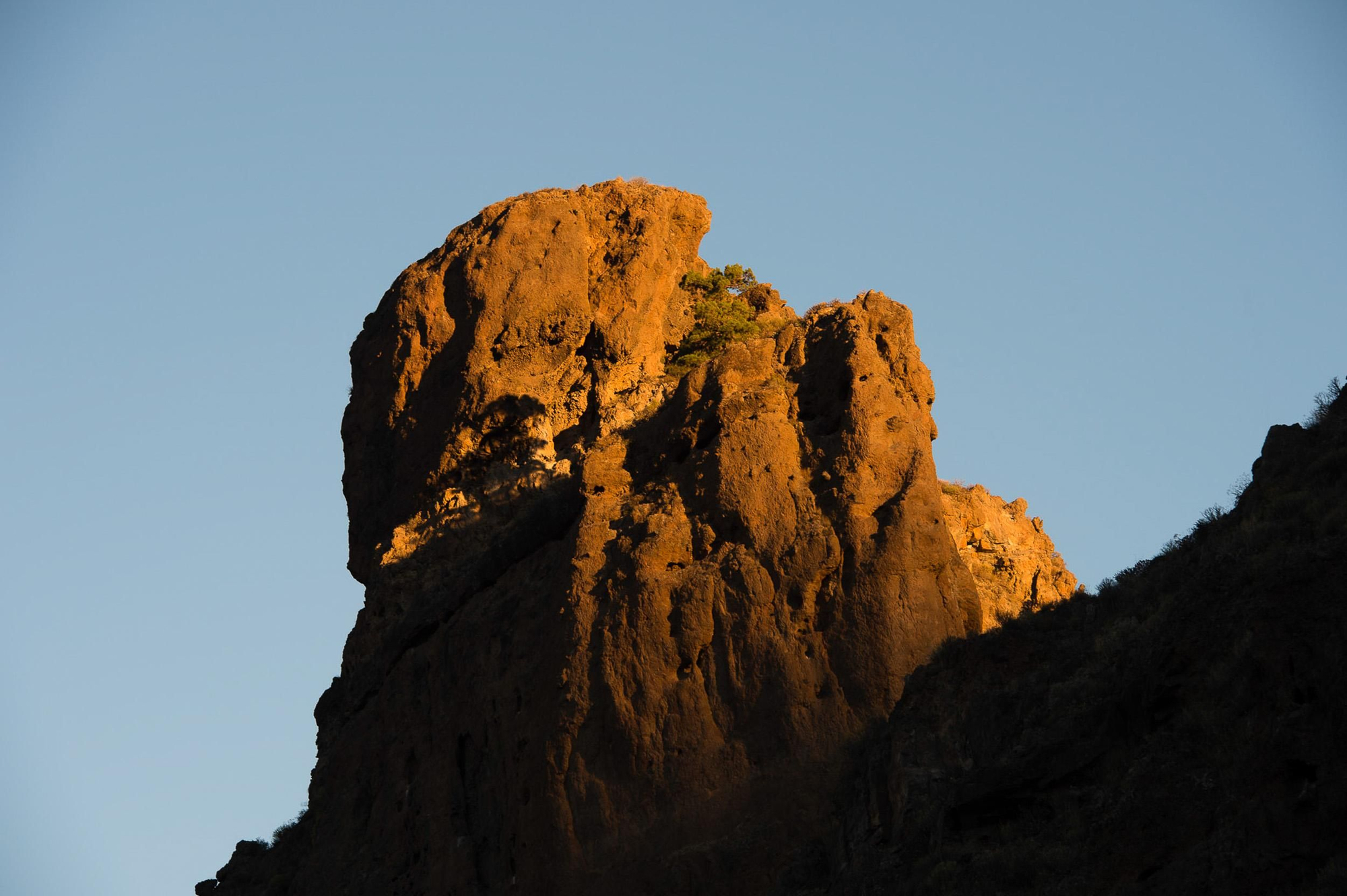 Llegada del otoño al yacimiento del Roque Bentayga (Canarias Ahora)